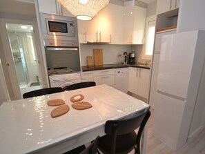 Microwave, oven, dishwasher, toaster