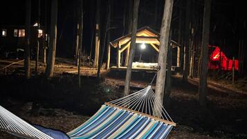 Overnatningsstedets område