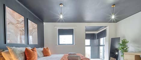 4 bedrooms, iron/ironing board, travel cot, WiFi