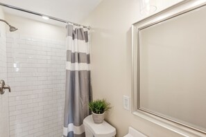 Hair dryer, towels