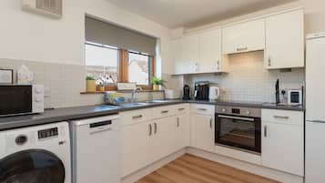 Microwave, oven, dishwasher, toaster