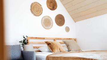 2 Schlafzimmer, Reisekinderbett, kostenloses WLAN