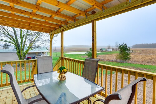 Peaceful Shiloh Home w/ Deck & Fishing Pond Access