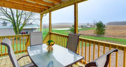 Peaceful Shiloh Home w/ Deck & Fishing Pond Access