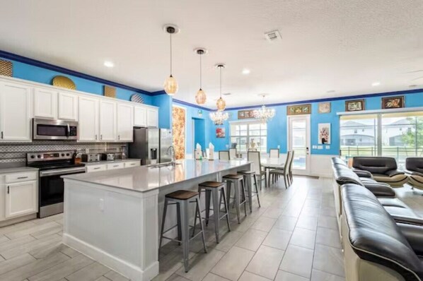 Serviettes en papier, îlots de cuisine