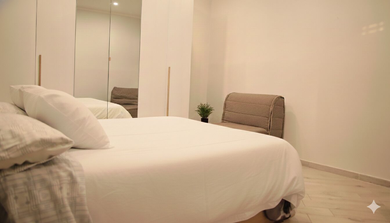 2 soverom, strykejern/-brett, wi-fi og sengetøy