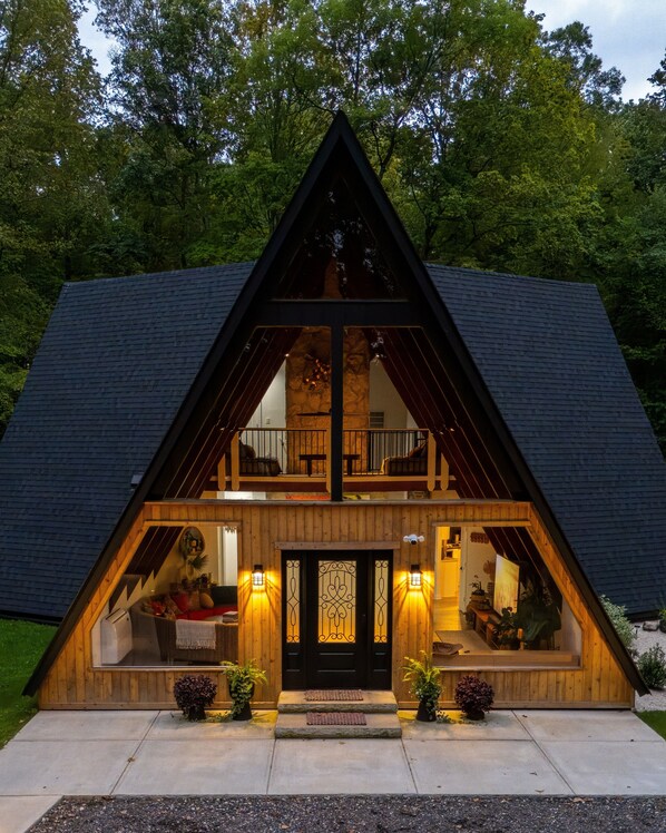 Exterior - A-Frame I Hot Tub I Nature Play (Galena)
