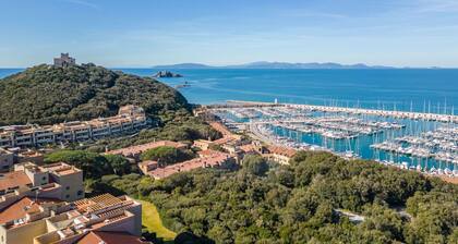 Herrliche Wohnung für 4 Gäste mit Klimaanlage, W-LAN, TV, Terrasse und Haustiere erlaubt