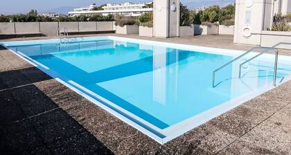 Herrliche Wohnung für 6 Leute mit W-LAN, Pool, TV, Balkon und Panoramablick