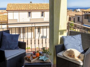 Property grounds - Cosy apartment for 5 guests with WIFI, A/C, TV, terrace and pets allowed (Valledoria)