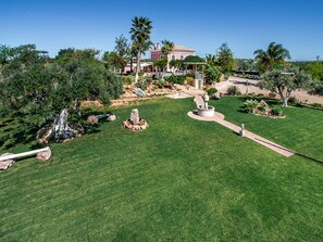 Property grounds - Wonderful private villa for 12 guests with private pool, WIFI, A/C, TV, patio and panoramic view (Assumadas De Algoz)