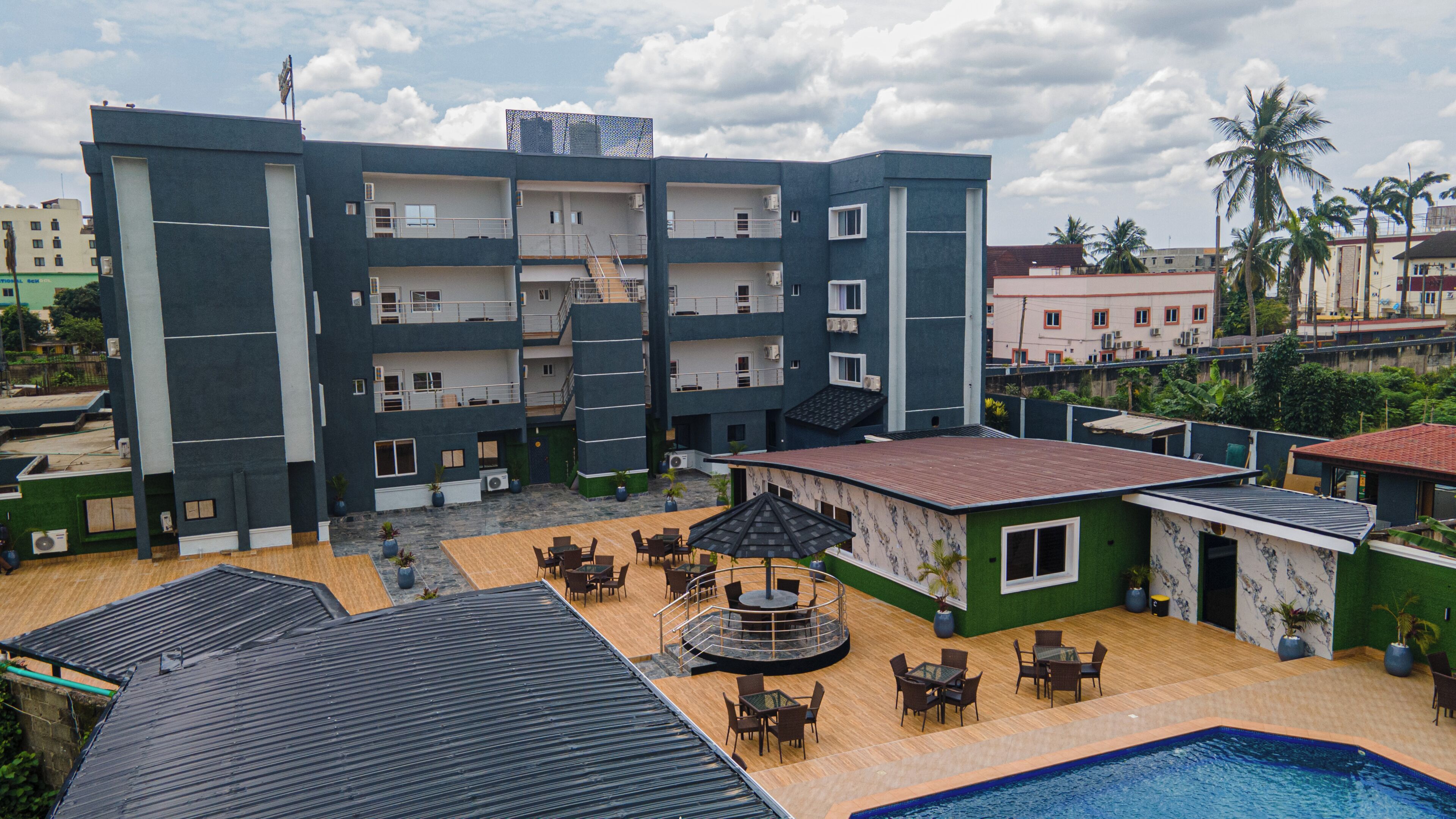 Bar accanto alla piscina