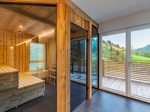Sauna - Nice apartment for 4 guests with hot tub, WIFI, TV and patio (Kleinsölk)