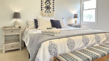 2 dormitorios, escritorio, tabla de planchar con plancha y wifi gratis