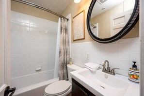 Een douche, een haardroger