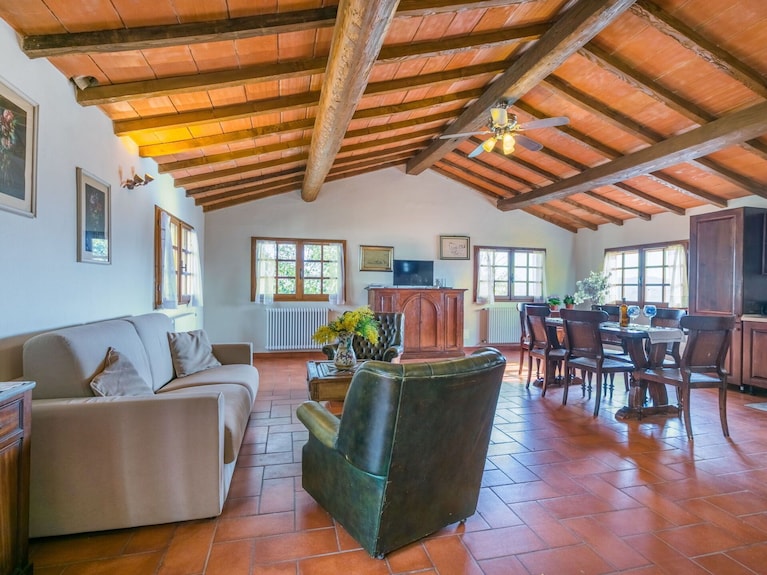 Bellissimo Appartamento Con Piscina, Wifi, Tv, Patio, Animali Ammessi E Vista Panoramica - Greve in Chianti