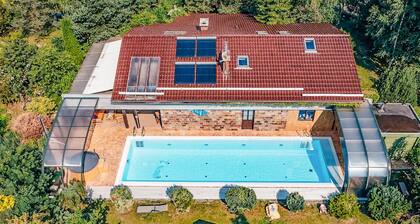 Gemütliches Haus in Mechowo mit Sauna