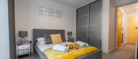 1 chambre, fer et planche à repasser, lit parapluie, Wi-Fi