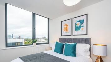 2 chambres, fer et planche Ă repasser, Wi-Fi, draps fournis