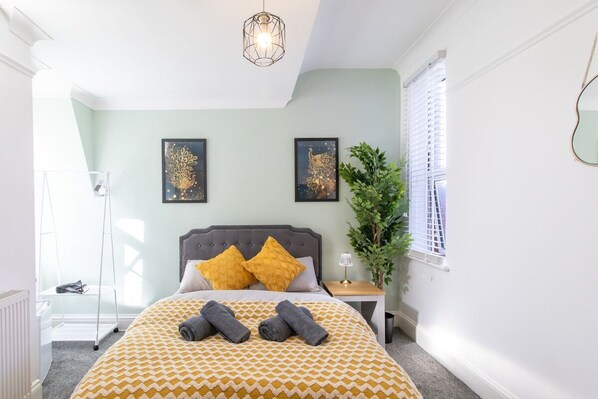 1 Schlafzimmer, kostenloses WLAN, Bettwäsche