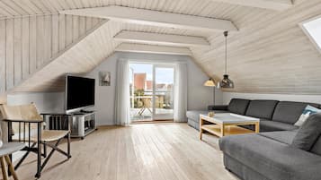 Smart-tv en een open haard