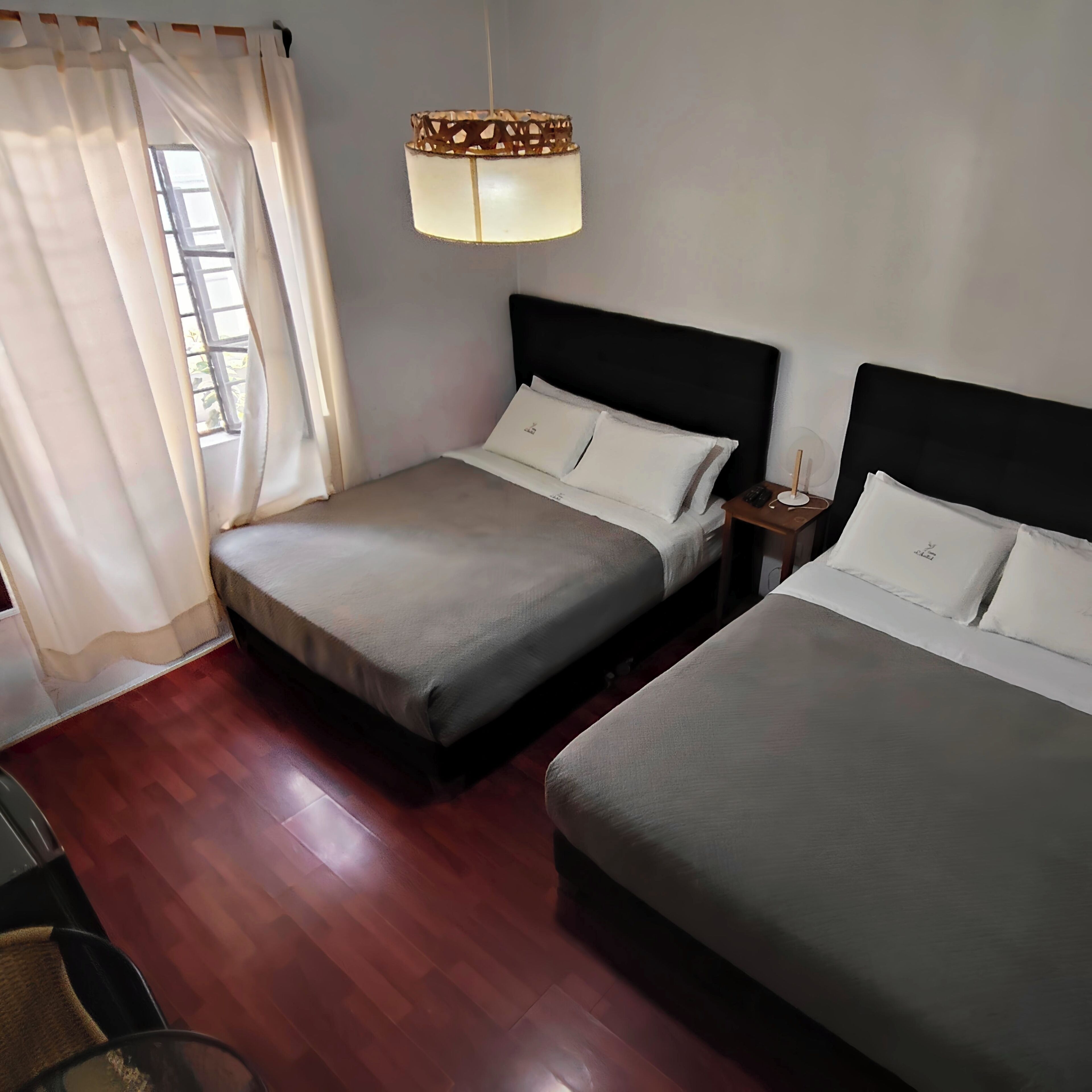 Down comforters, minibar, free WiFi