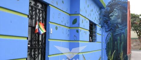 Façade de lâhĂ©bergement