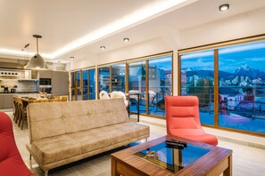 Apartment, 2 Bedrooms, Terrace, Mountain View (Fique) | Living area