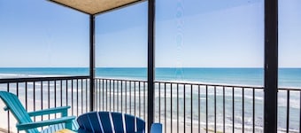 You cannot get any closer to the beach! 2BR condo