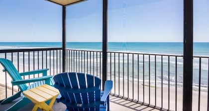 You cannot get any closer to the beach! 2BR condo