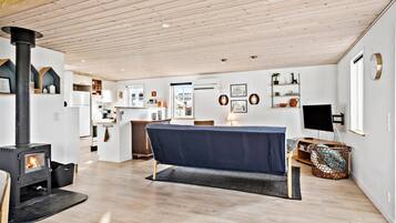 TV connectée, cheminée