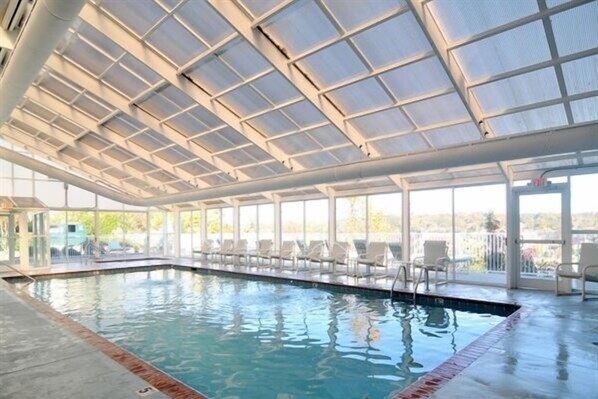 Indoor pool, a heated pool - FREE Dollywood Ticket • Whispering Pines 611 • 3 bd 3 bath • Pools • 1st floor (Pigeon Forge)