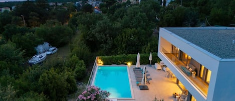 Piscine chauffée
