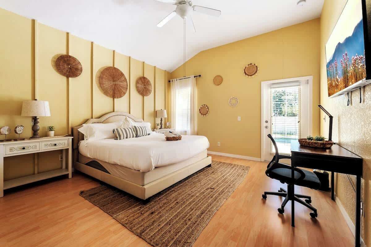 4 chambres, bureau, fer et planche à repasser, Wi-Fi gratuit