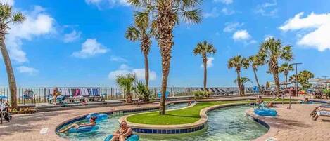 Indoor pool, a heated pool
