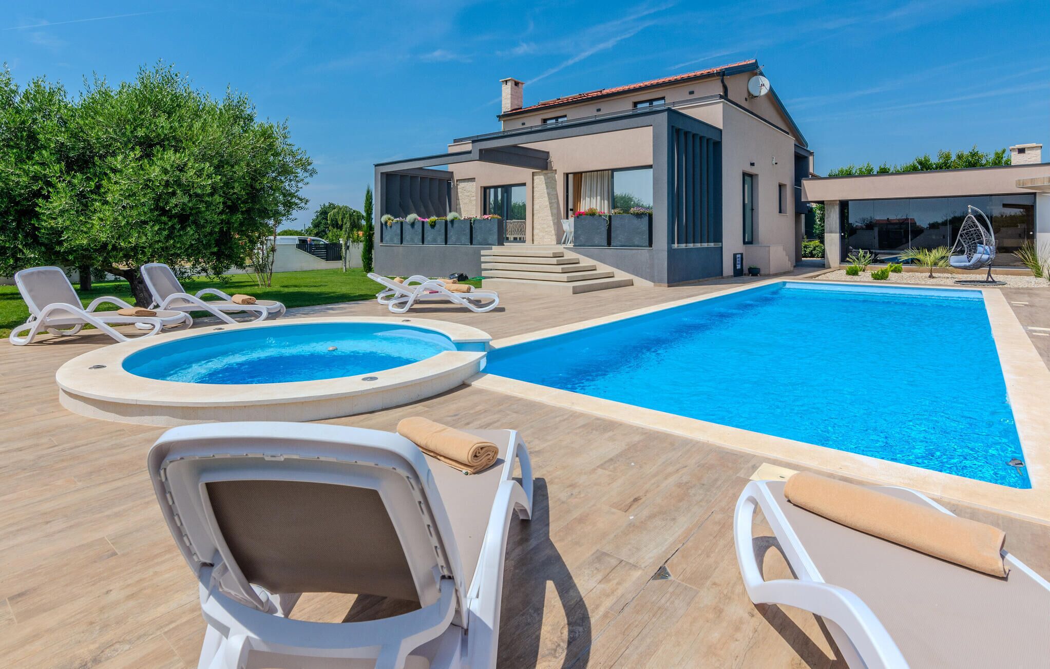 Piscine chauffée