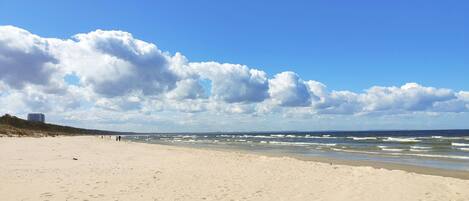 Beach nearby, fishing