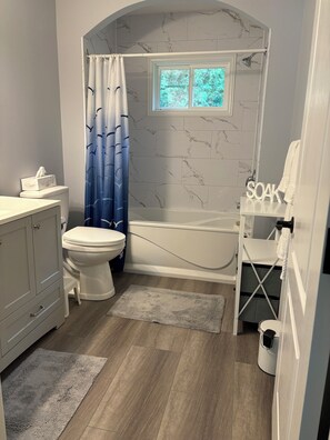 Towels, toilet paper