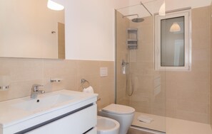 Shower, hair dryer