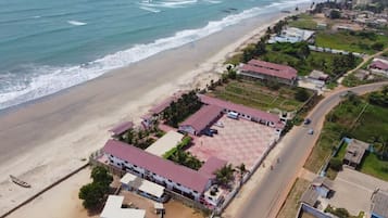 Am Strand, weißer Sandstrand