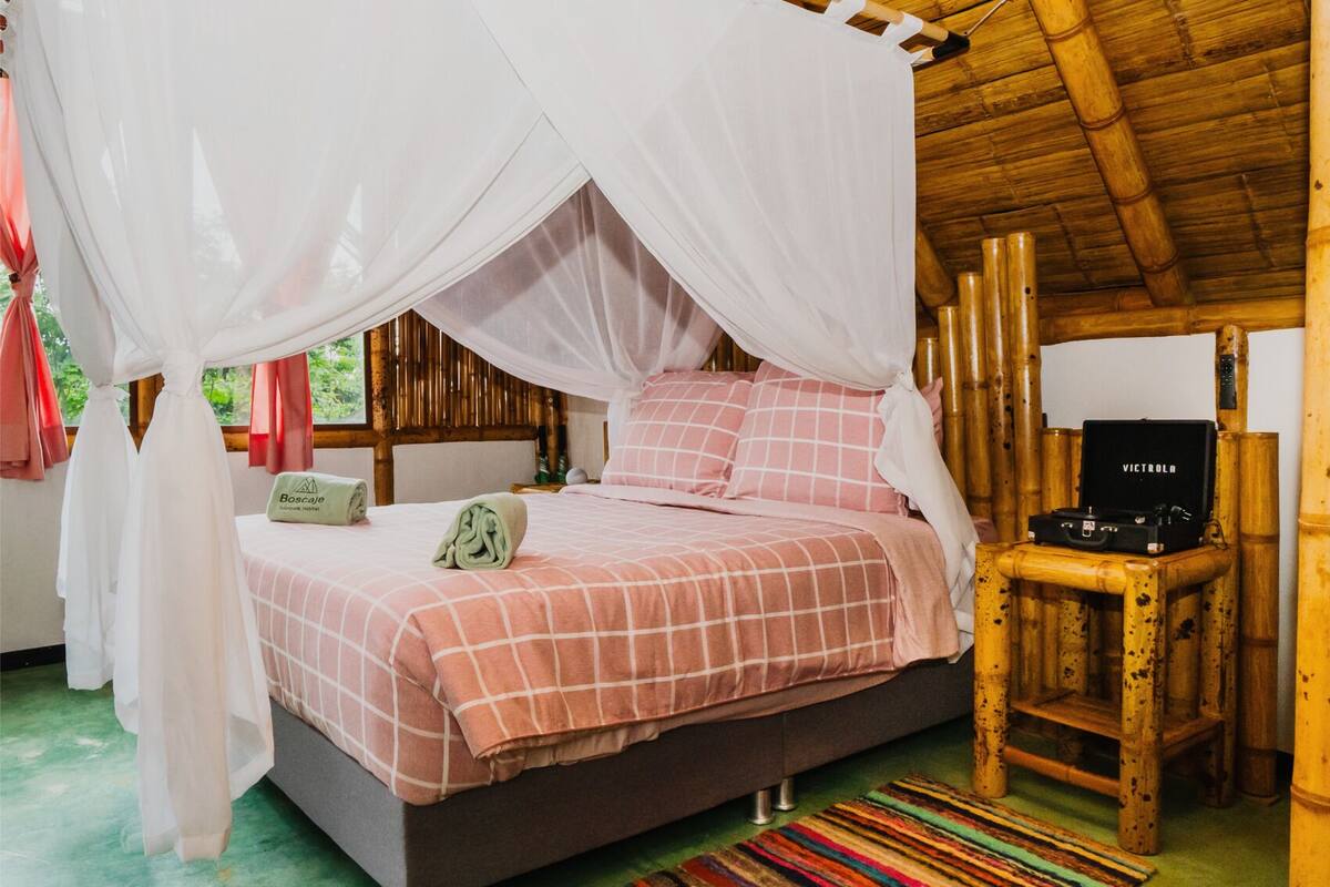 1 chambre, couette en duvet d'oie, minibar