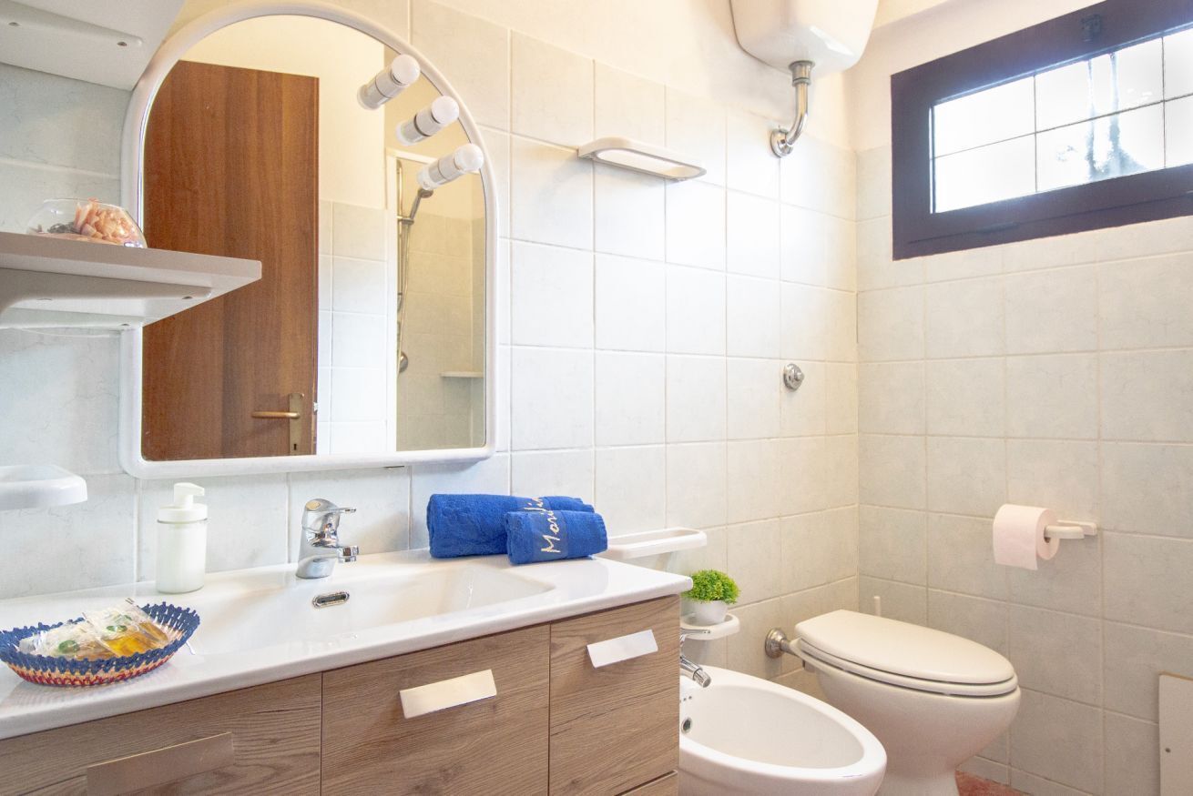 Ducha, secador de pelo y bidé