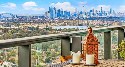 Luxury Penthouse with Panoramic Skyline Views in Sydney Olympic Park