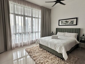 3 sovrum, strykjärn/strykbräda, gratis wi-fi och sängkläder