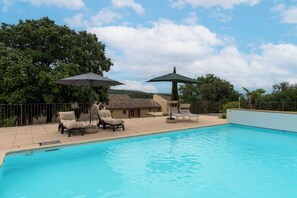 Una piscina climatizada