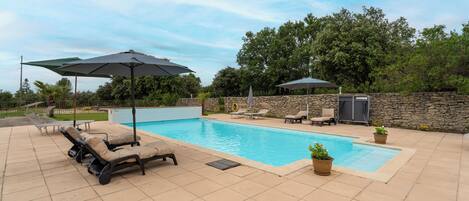 Piscine chauffée