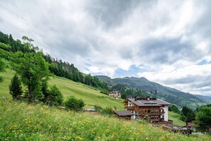 Exterior - Apartment 'Appartamento La Mirandola Blu' with Mountain View, Private Terrace and Wi-Fi (Livinallongo del Col di Lana)