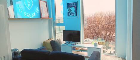 Smart-tv en een stereo