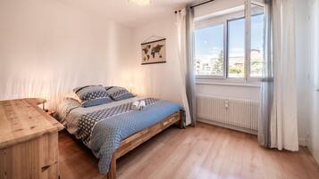 2 chambres, fer et planche Ă repasser, Wi-Fi gratuit