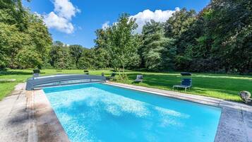 Una piscina climatizada